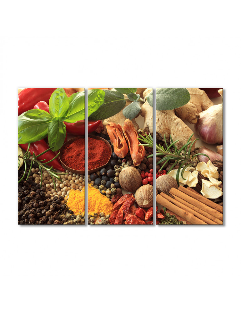 

Модульная картина Artel «Богатство вкусов» 3 модуля 80x120 см