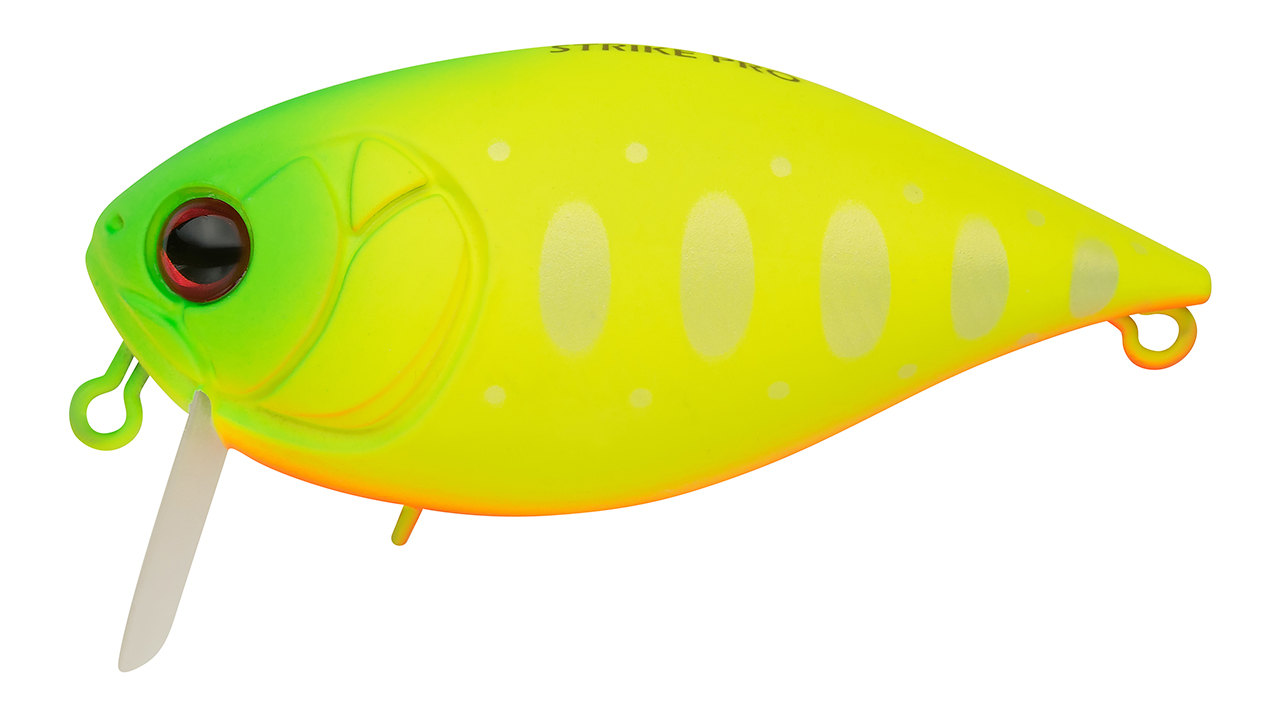 

Воблер Крэнк Strike Pro Sparrow 70, 70 мм, 16,4 гр, Поверхностный, цвет: A178S Lemon Mat Tiger, (EG-185F#A178S) (120897)