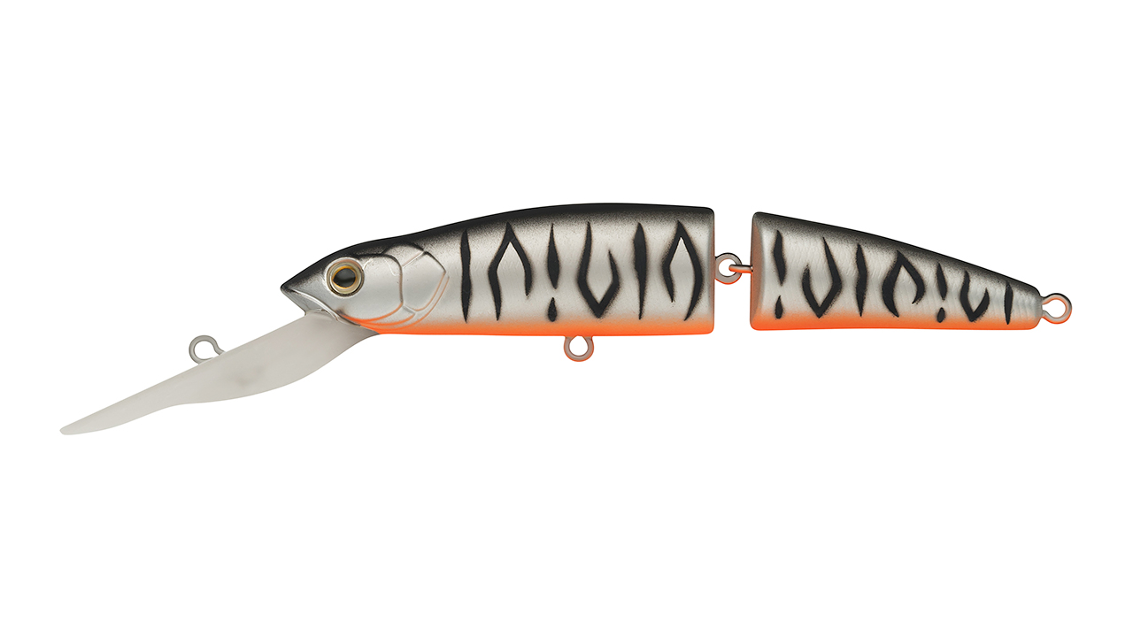 

Воблер Составной Strike Pro Mr. Wiggly TL 110, 110 мм, 17,2 гр, Загл. 4,0м.-5,0м., Плавающий, цвет: A243ES Grey Shadow Mat Tiger, (MG-010D#A243ES) (120923)