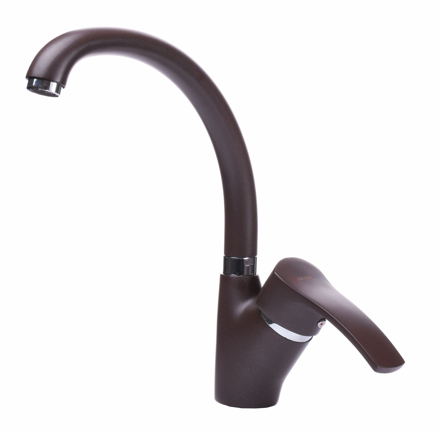 

Смеситель для кухни Globus Lux GLQU-0203S-BIG-6-MARONE коричневый (SX702660)