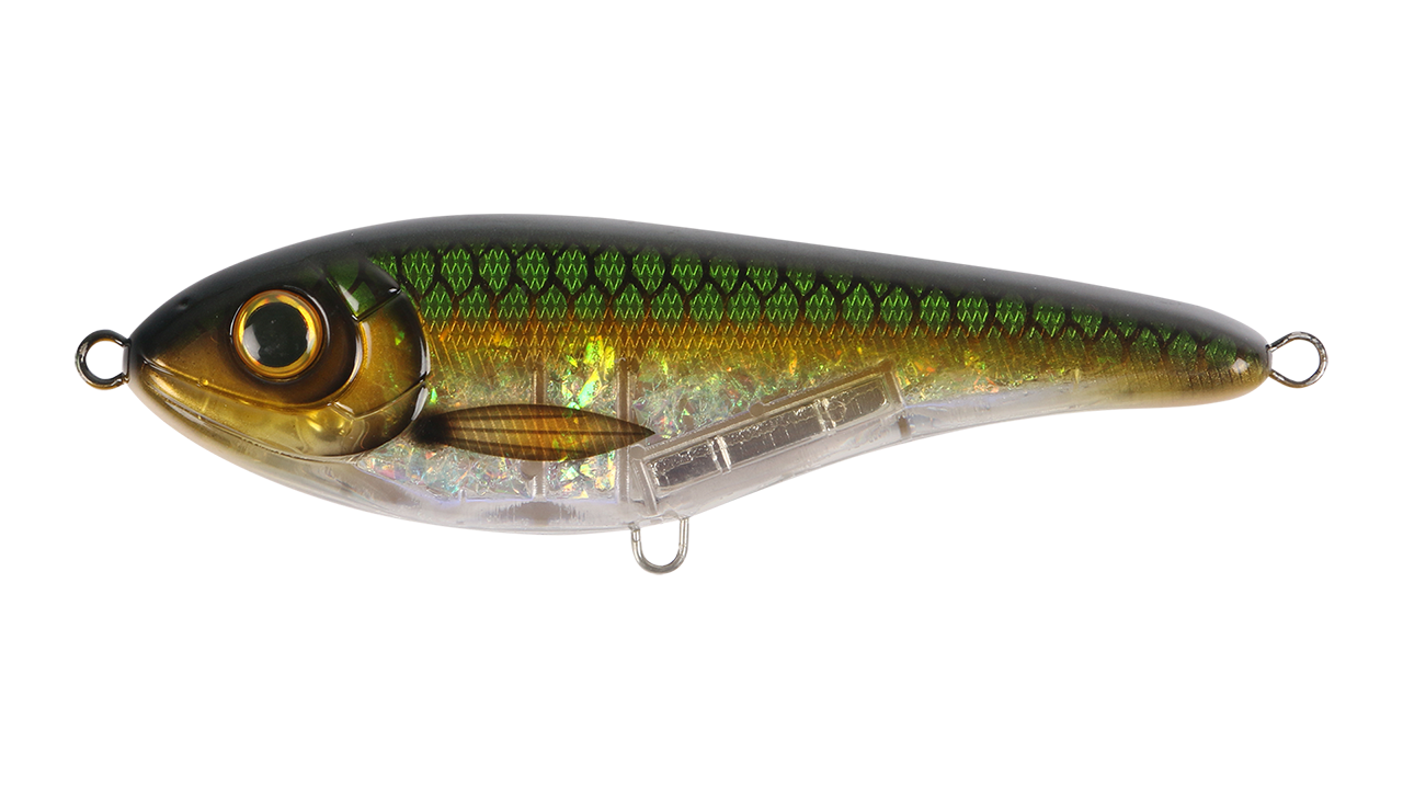 

Воблер Джеркбейт Strike Pro Buster Jerk Sinking, 150 мм, 75 гр, Загл. 0,5м.-4,0м., Тонущий, цвет: C766 Emerald Herring, (EG-048#C766) (133146)