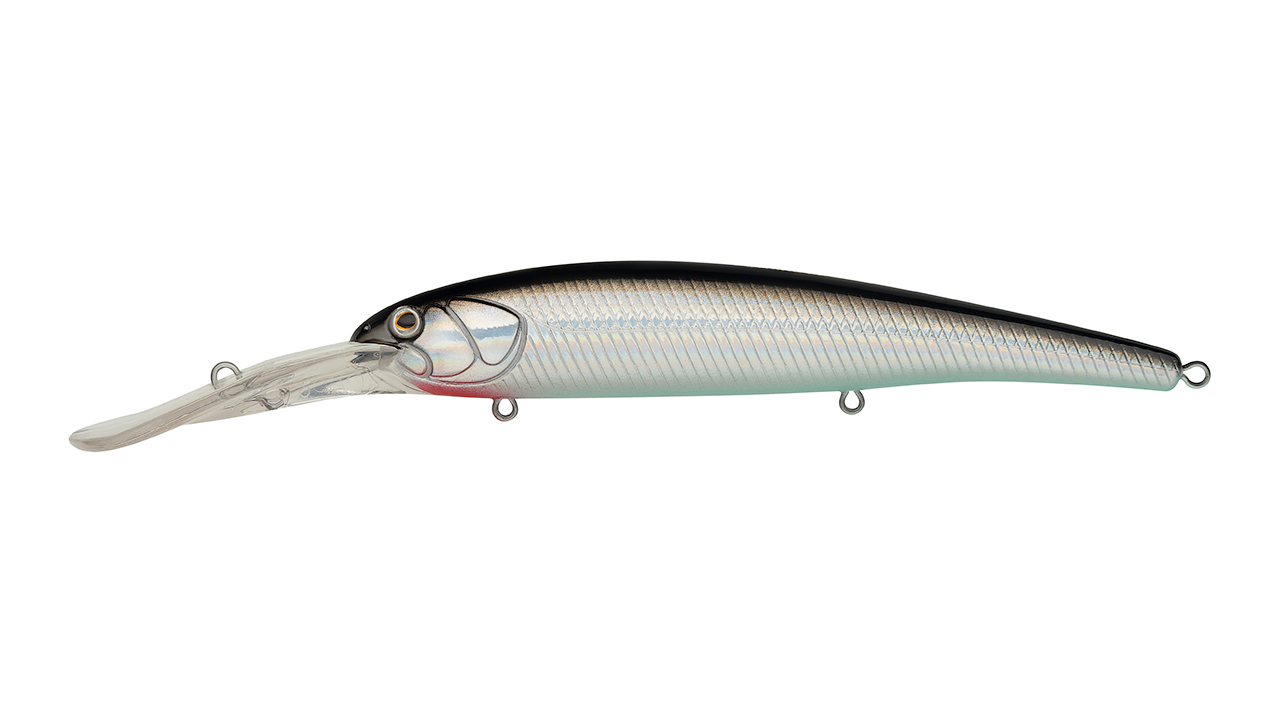 

Воблер Минноу Strike Pro Hooligan Deep Diver 120, 120 мм, 20,9 гр, Загл. 6,0м.-8,0м., Плавающий, цвет: A010-EP Black Back Silver, (EG-220L#A010-EP) (126180)