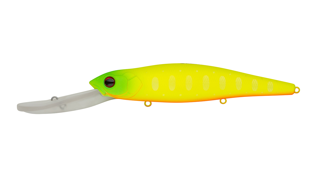 

Воблер Минноу Strike Pro Deep Jer-O Minnow 130, 130 мм, 31 гр, Загл. 5,0м.-6,0м., Плавающий, цвет: A178S Lemon Mat Tiger, (EG-054F#A178S) (128435)