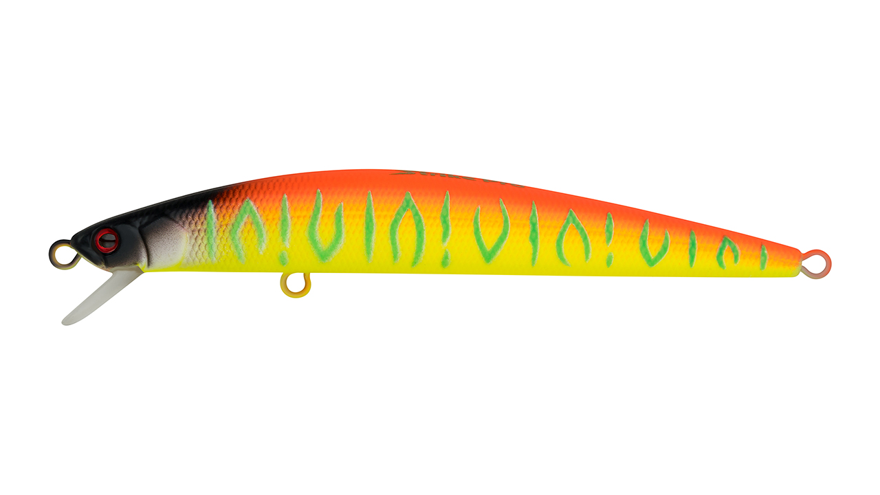 

Воблер Минноу Strike Pro Slingshot Minnow 90, 90 мм, 7 гр, Загл. 0,3м.-0,5м., Плавающий, цвет: A242S Sunrise Mat Tiger, (EG-146F#A242S) (128486)