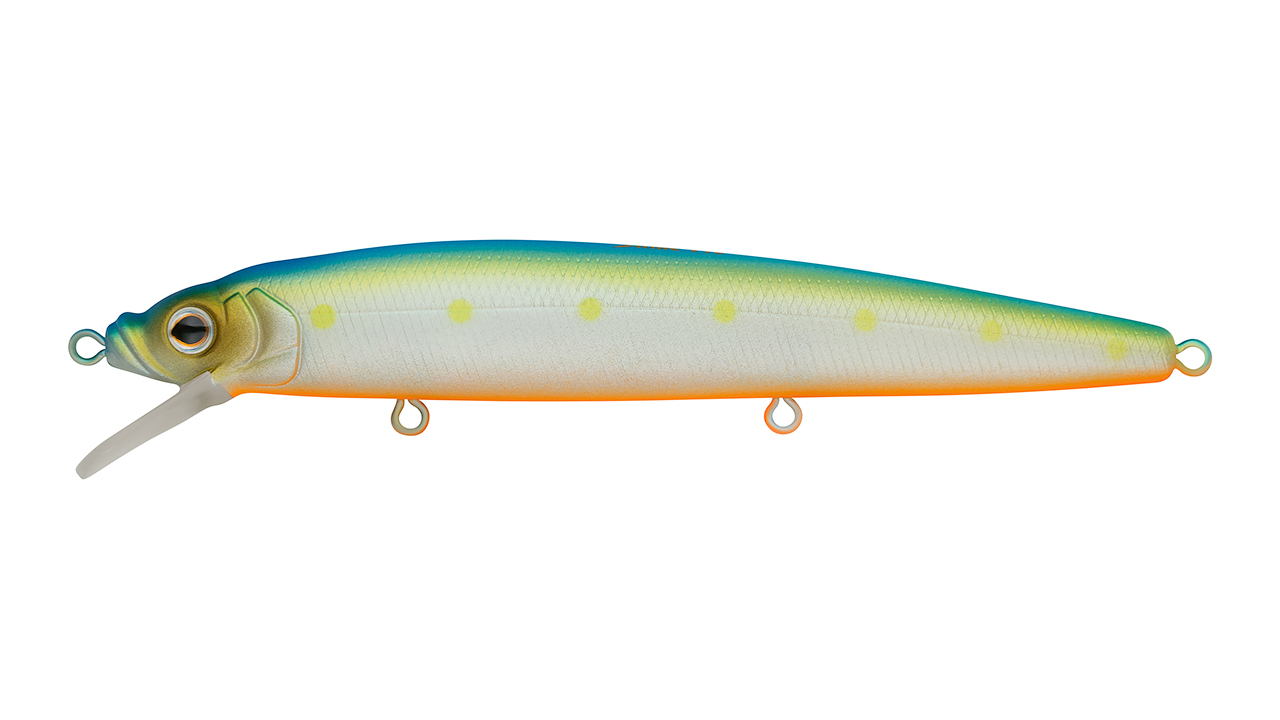 

Воблер Минноу Strike Pro Alpha Minnow 115, 115 мм, 12,5 гр, Загл. 0,6м.-1,6м., Плавающий, цвет: S056C Blue Mat Transparent Milk, (EG-033F#S056C) (128430)