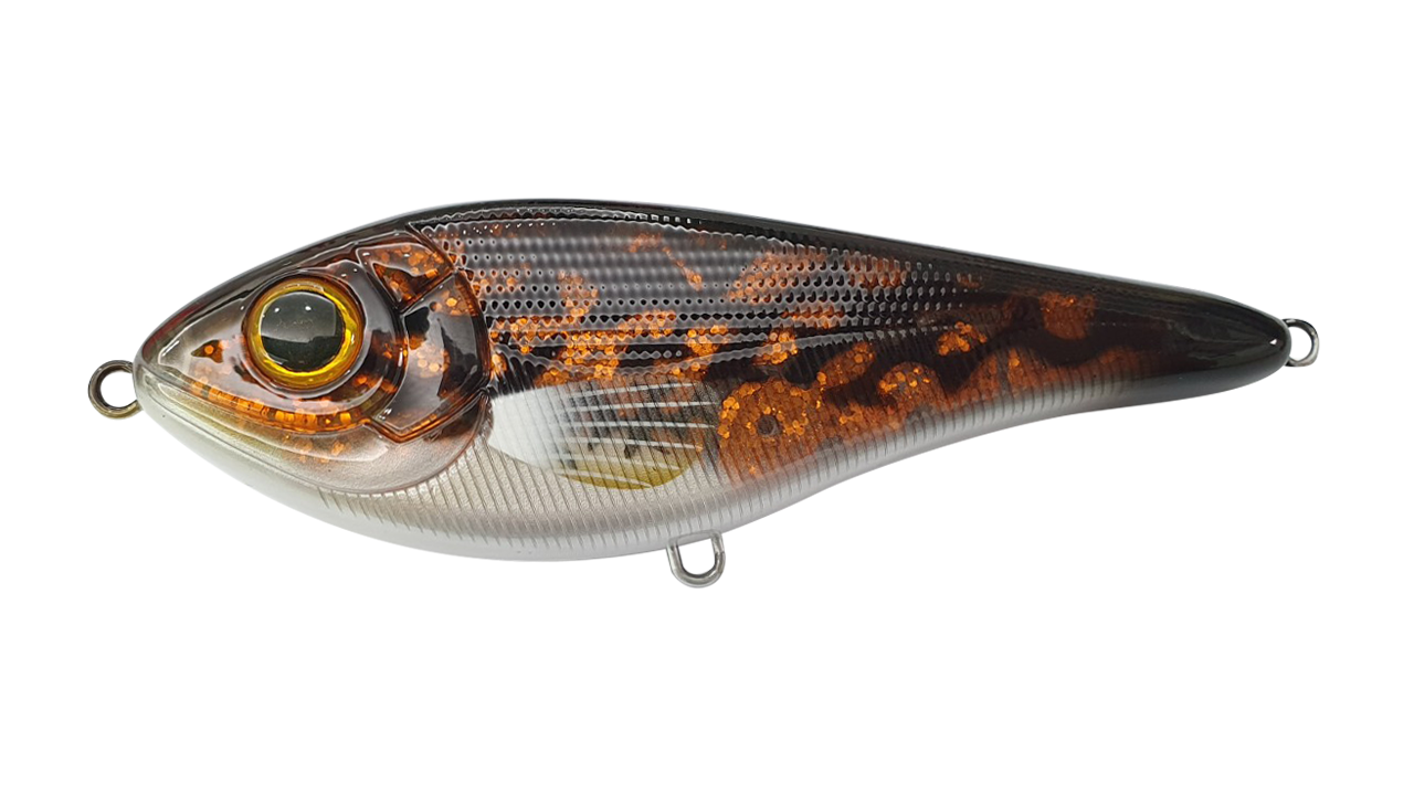

Воблер Джеркбейт Strike Pro Buster Swim, 130 мм, 65 гр, Медленно тонущий, цвет: C770 Burbot, (EG-228#C770) (133183)