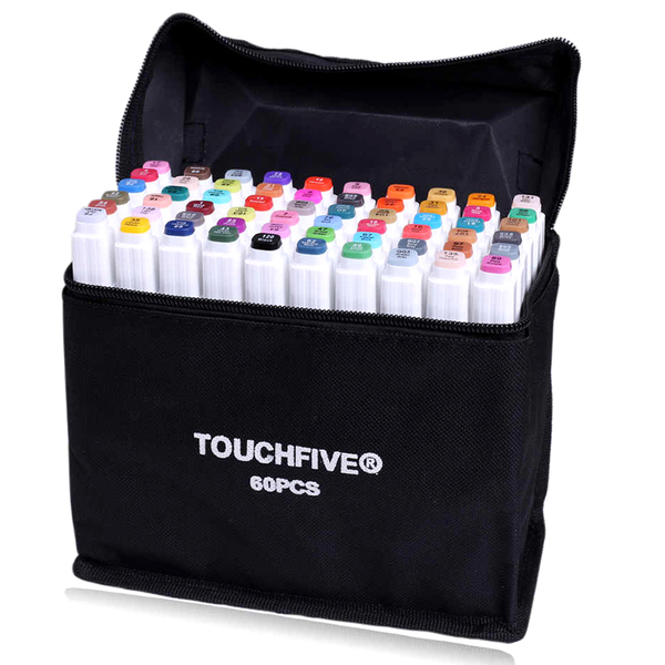 

Маркеры TOUCH FIVE набор 60 шт (TOUCH60-CH)