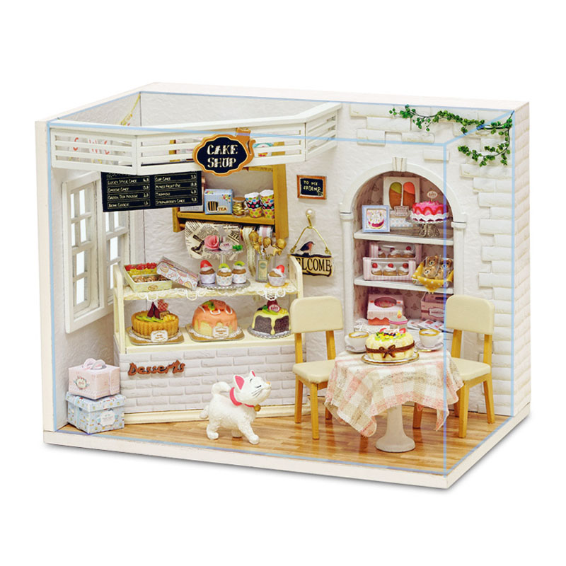 

Кукольный дом конструктор DIY Cute Room 3014 Cake Diary
