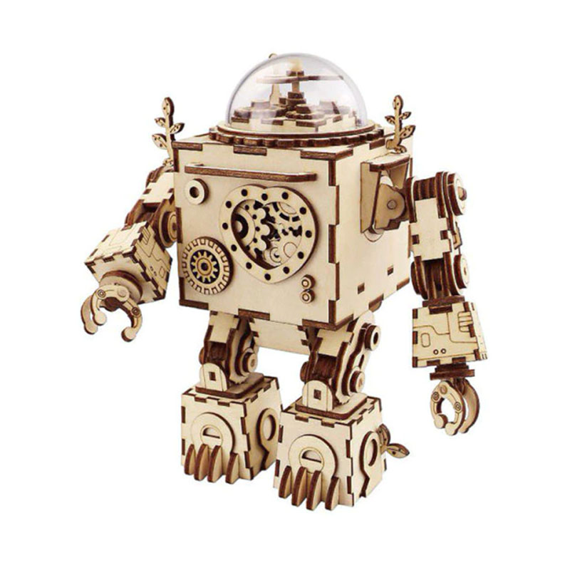 

Деревянный 3D конструктор Robotime AM601 Steampunk music box