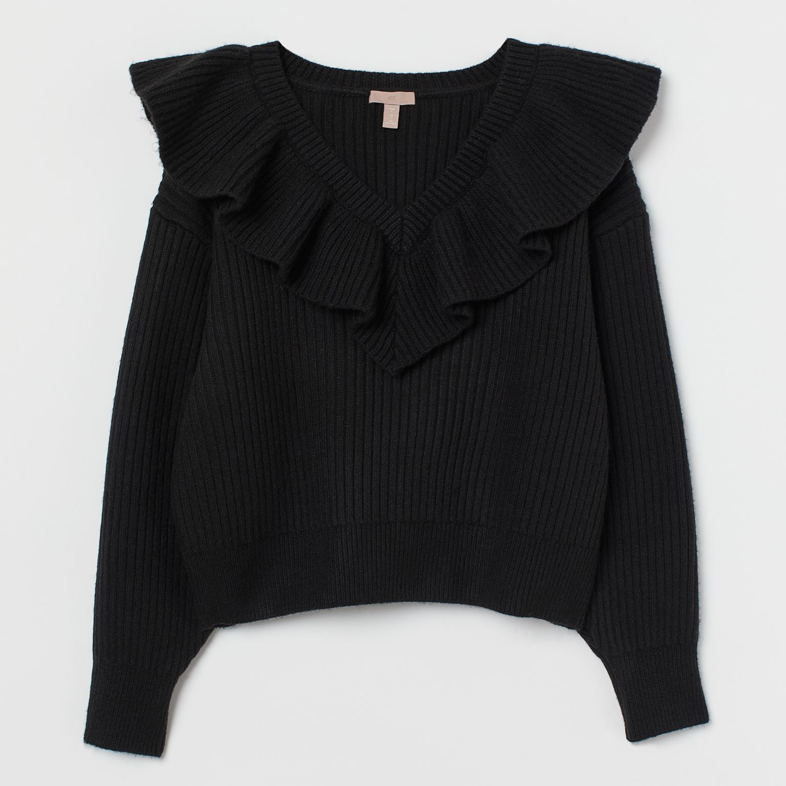 

Пуловер H&M 2008-9455592 2XL Черный