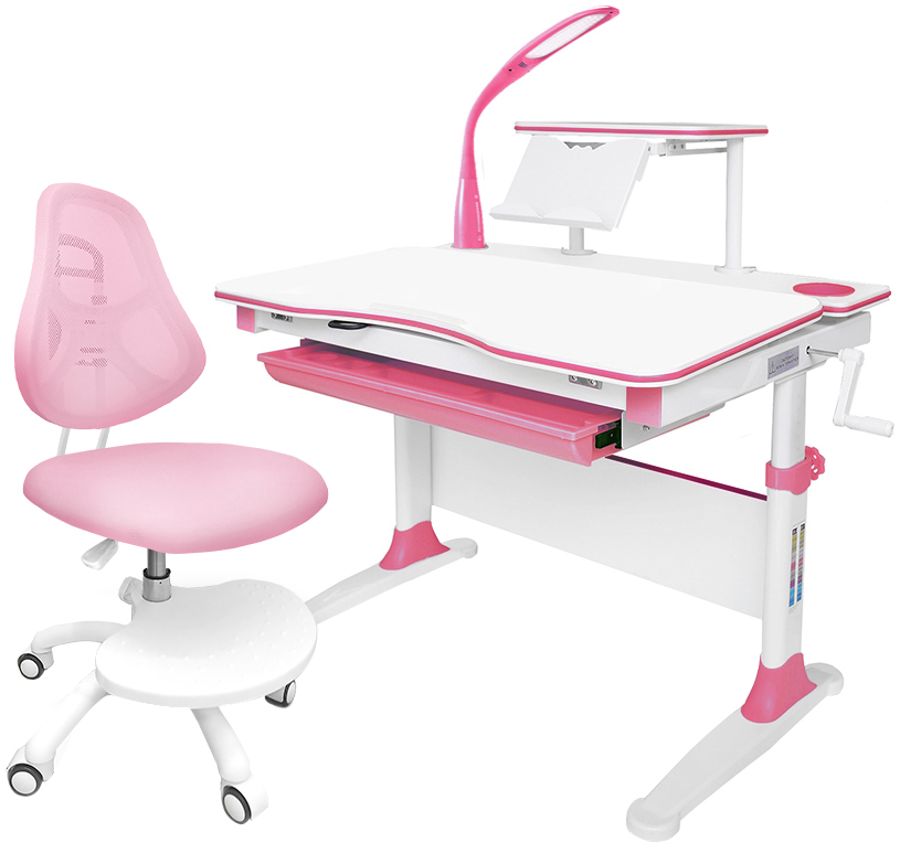 

Комплект Evo-kids Evo-30 PN Pink + кресло Y-400 PN (Evo-30 PN + Y-400 PN)