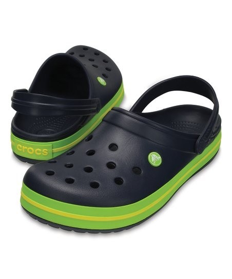 

Сабо Crocs Crocband, М13, 48-49, синие с зеленым