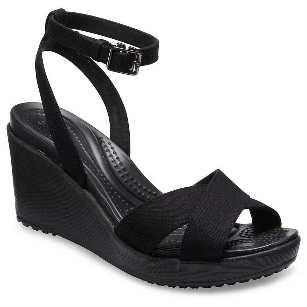 

Босоножки Crocs Leigh II, W9, черные, 39-40