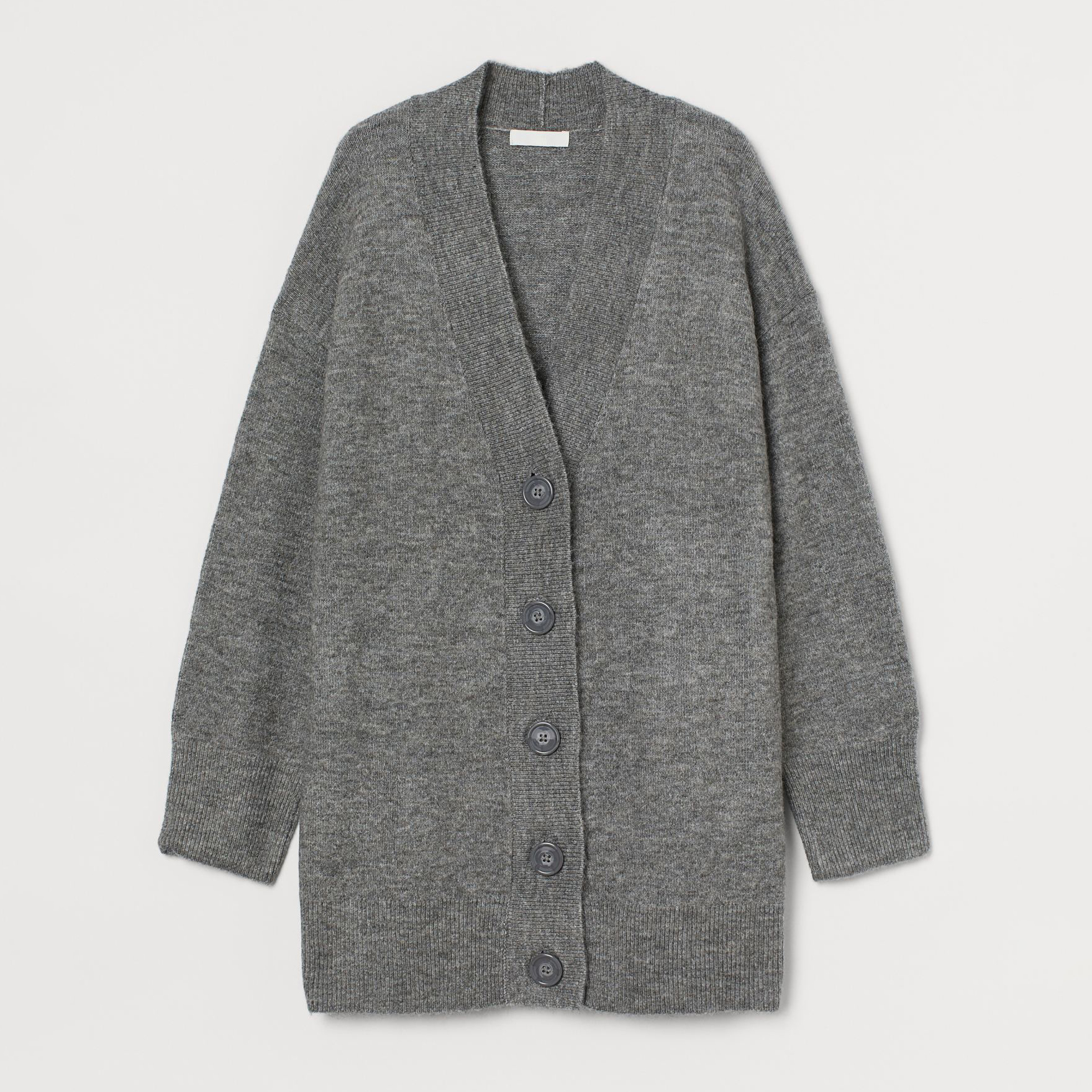 

Кардиган H&M 908-9203662 M Темно-серый