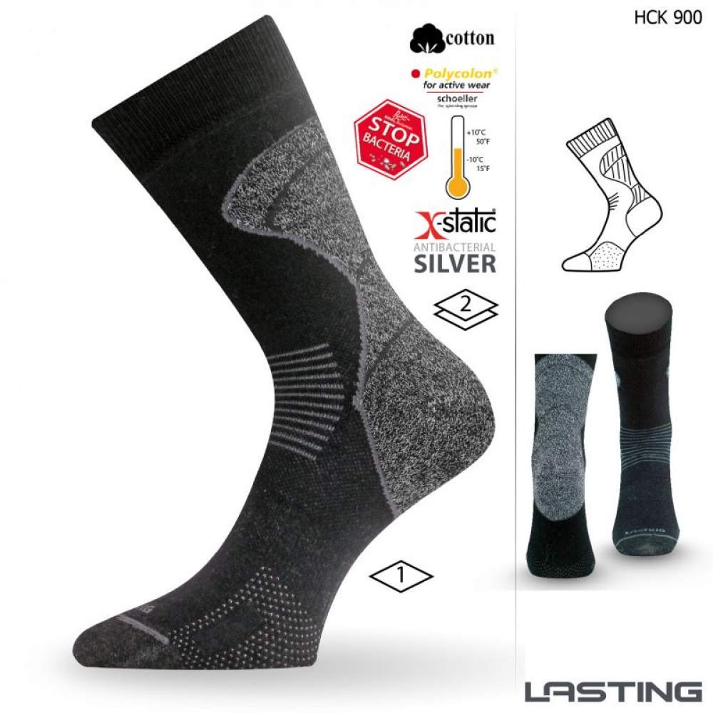

Носки Lasting HCK S Черный (1054-002.003.3600)