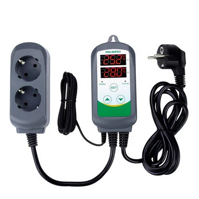 

Терморегулятор термостат цифровой 2 розетки Inkbird ITC-306T -50 ~ 120 С