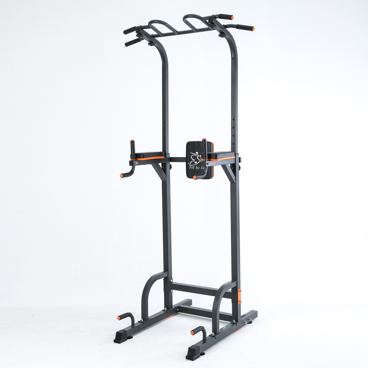 

Фитнес станция силовая FitToSky ES-5612 Черный/Оранжевый многофункциональная