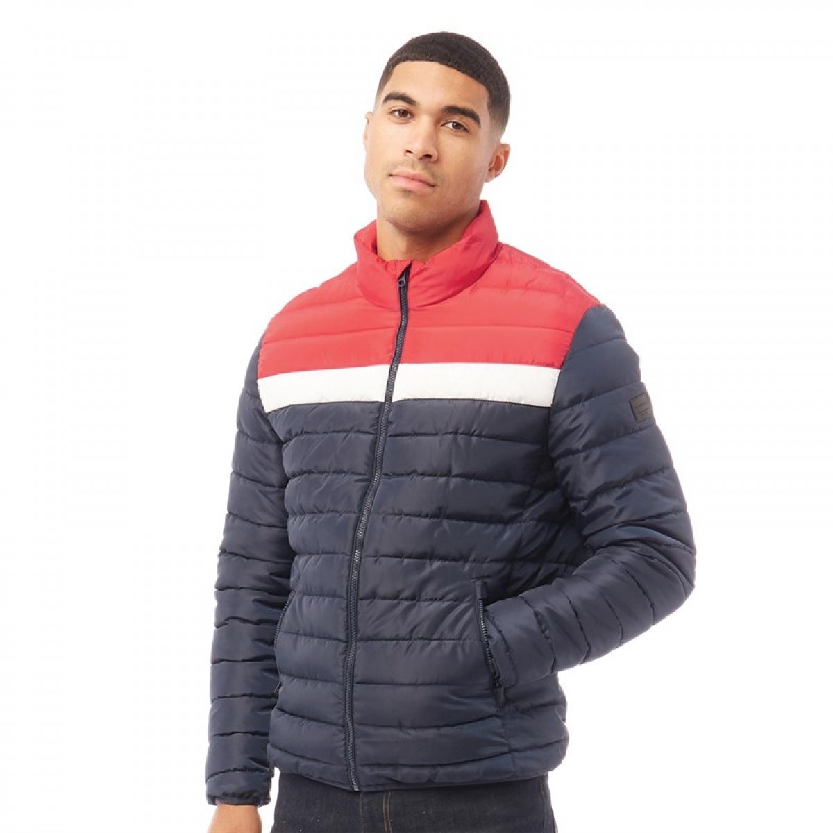 

Зимняя куртка JACK AND JONES Wing Stand Collar Scarlet Navy, S (44)