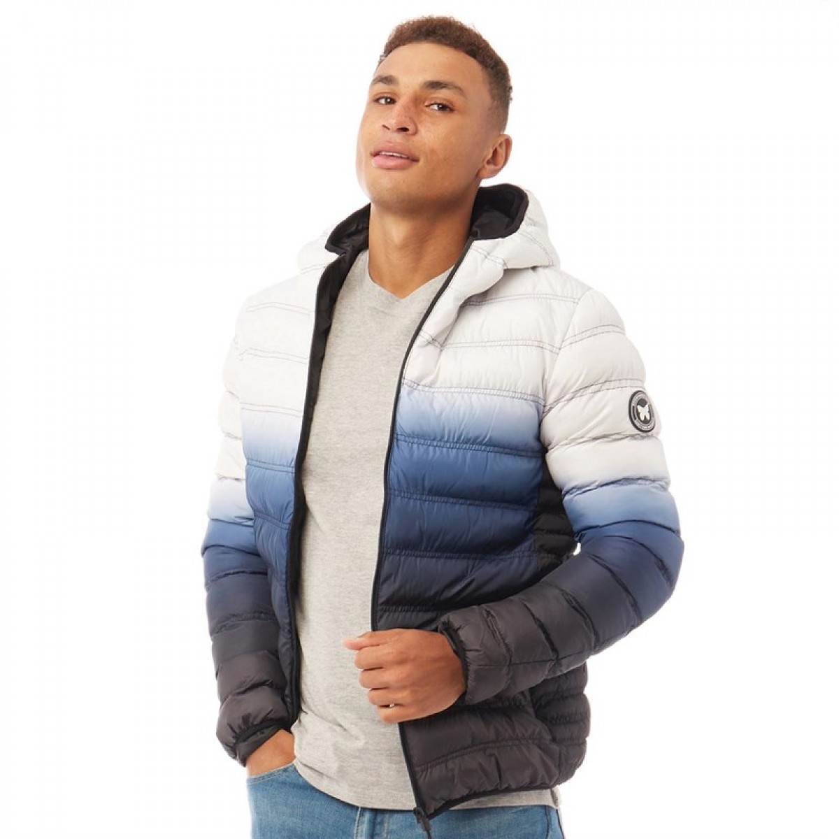 

Куртка GOOD FOR NOTHING Element Liquefy Puffer Blue/White White, S (44)