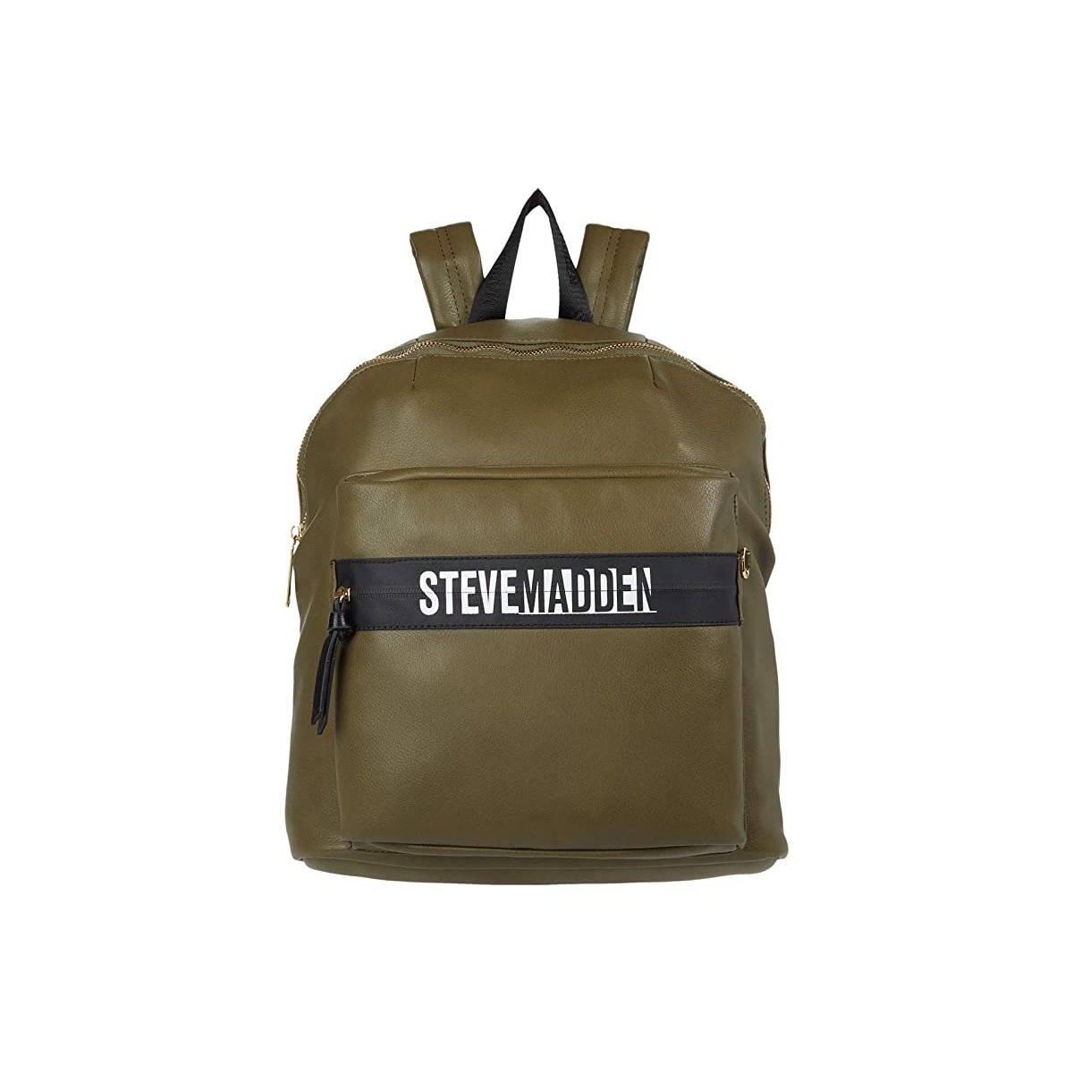 

Рюкзак Steve Madden Bpack - Logo Zip Olive, Универсальный