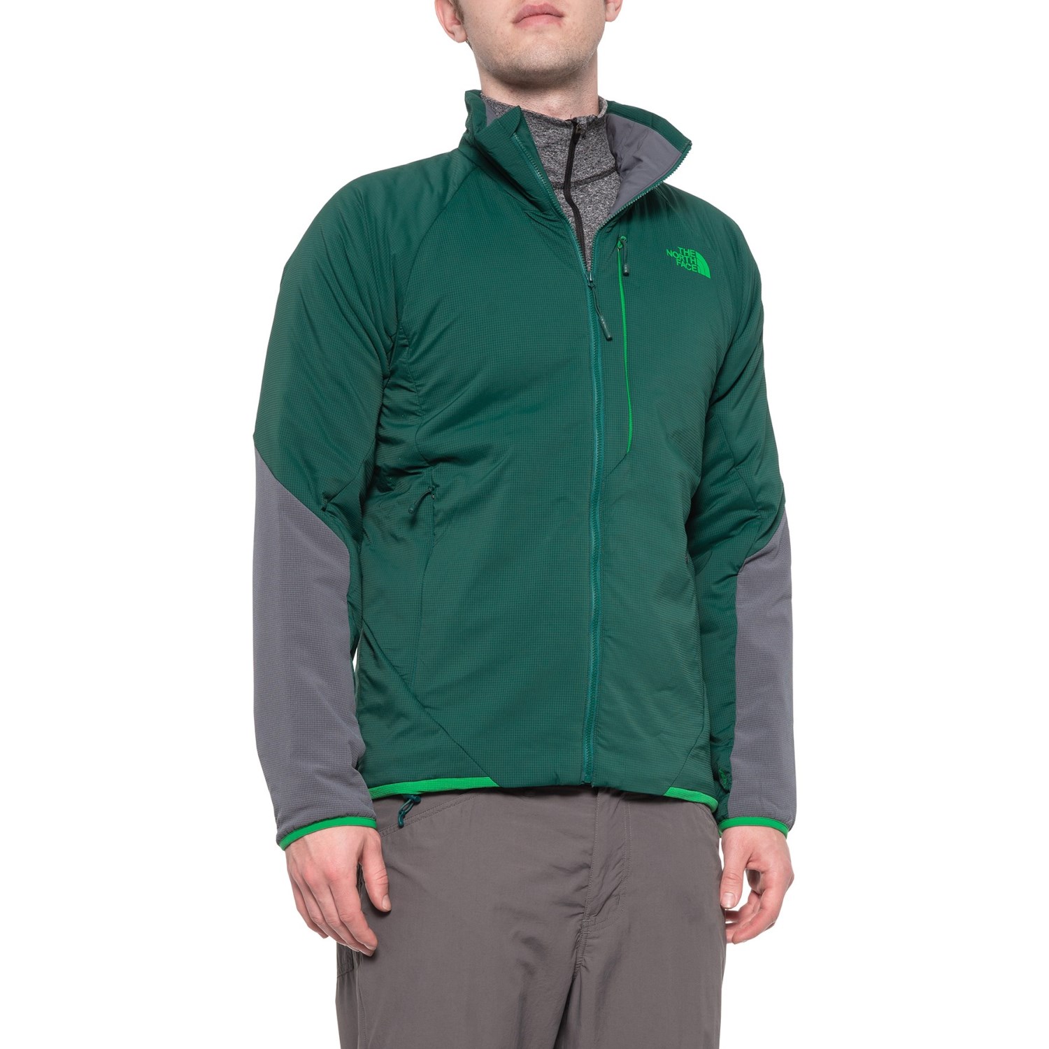 

Куртка The North Face Ventrix - Insulated Botanical Garden Green/Vandis Grey , S (44)