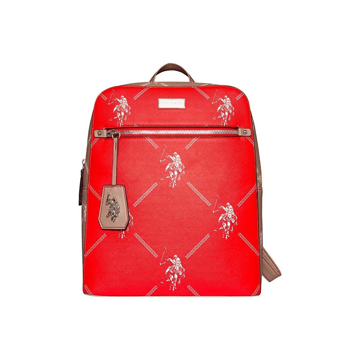 

Рюкзак U.S. POLO Color-Block Signature Red, Универсальный