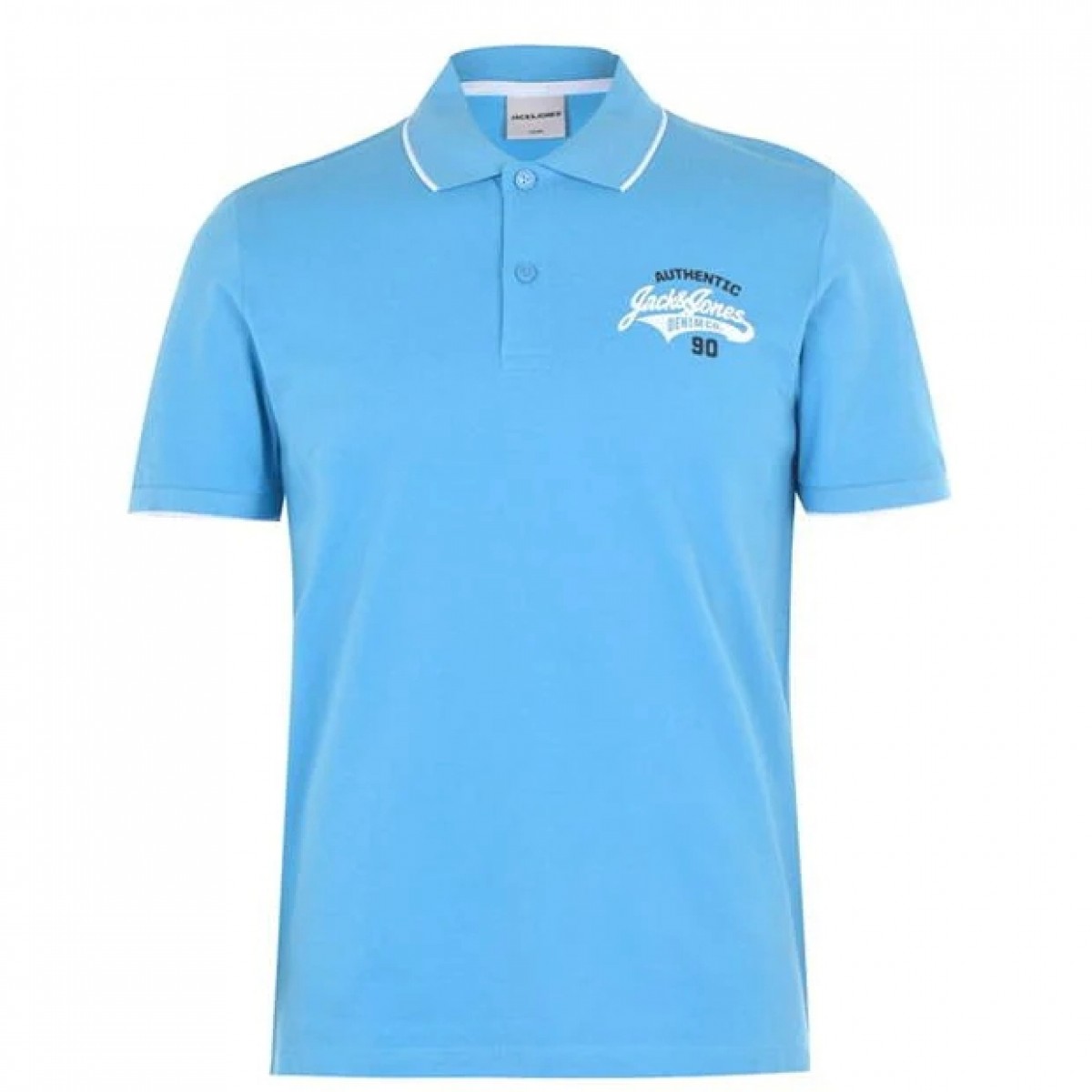 

Поло Jack and Jones Core Heritage Azure/White, XXL (52)
