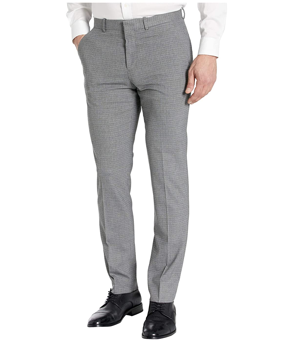 

Брюки Perry Ellis Slim Fit Heathered Check Dress Pants Castlerock, 38W 32L