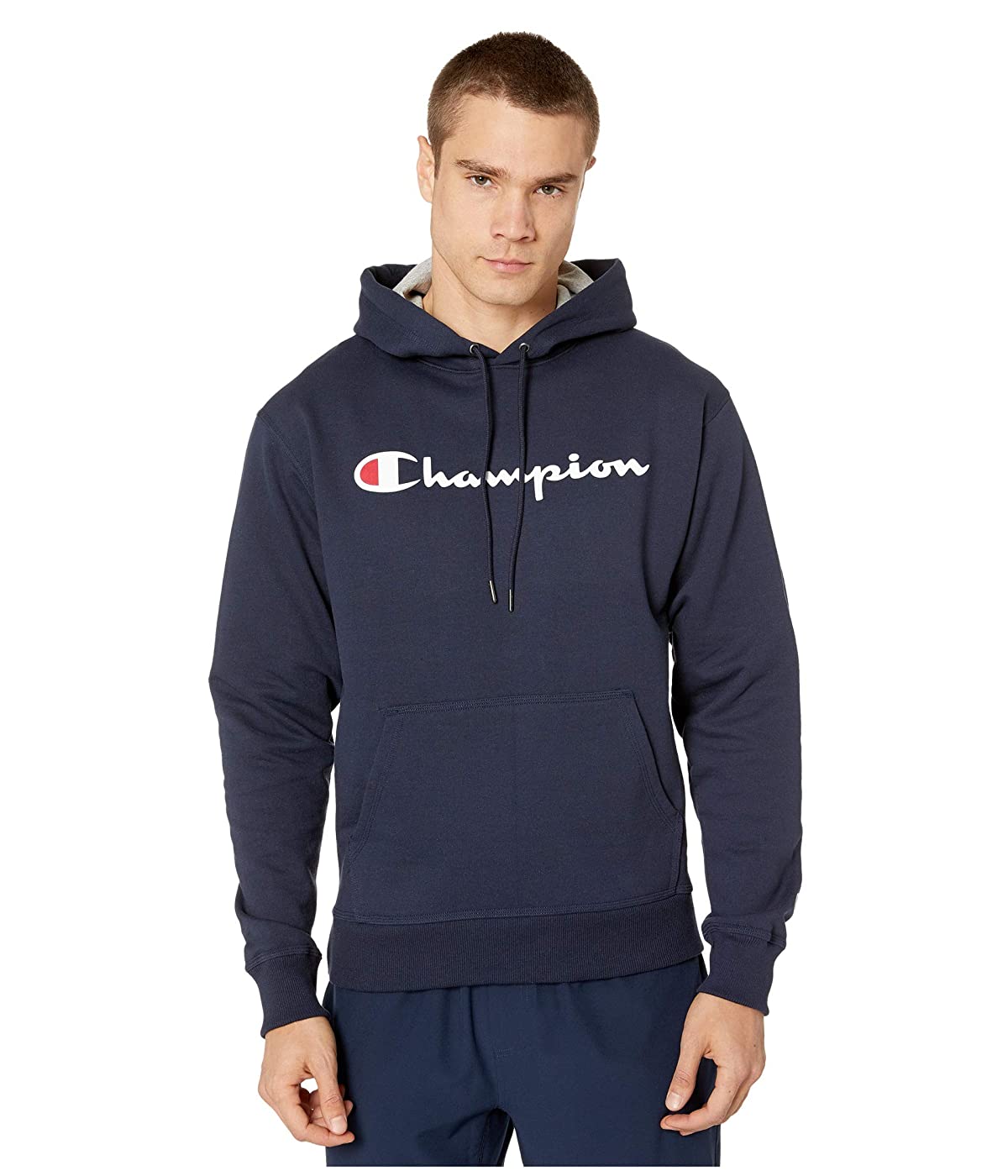 

Толстовка Champion Powerblend& Pullover - Applique Y06794 Navy, XXL (52)