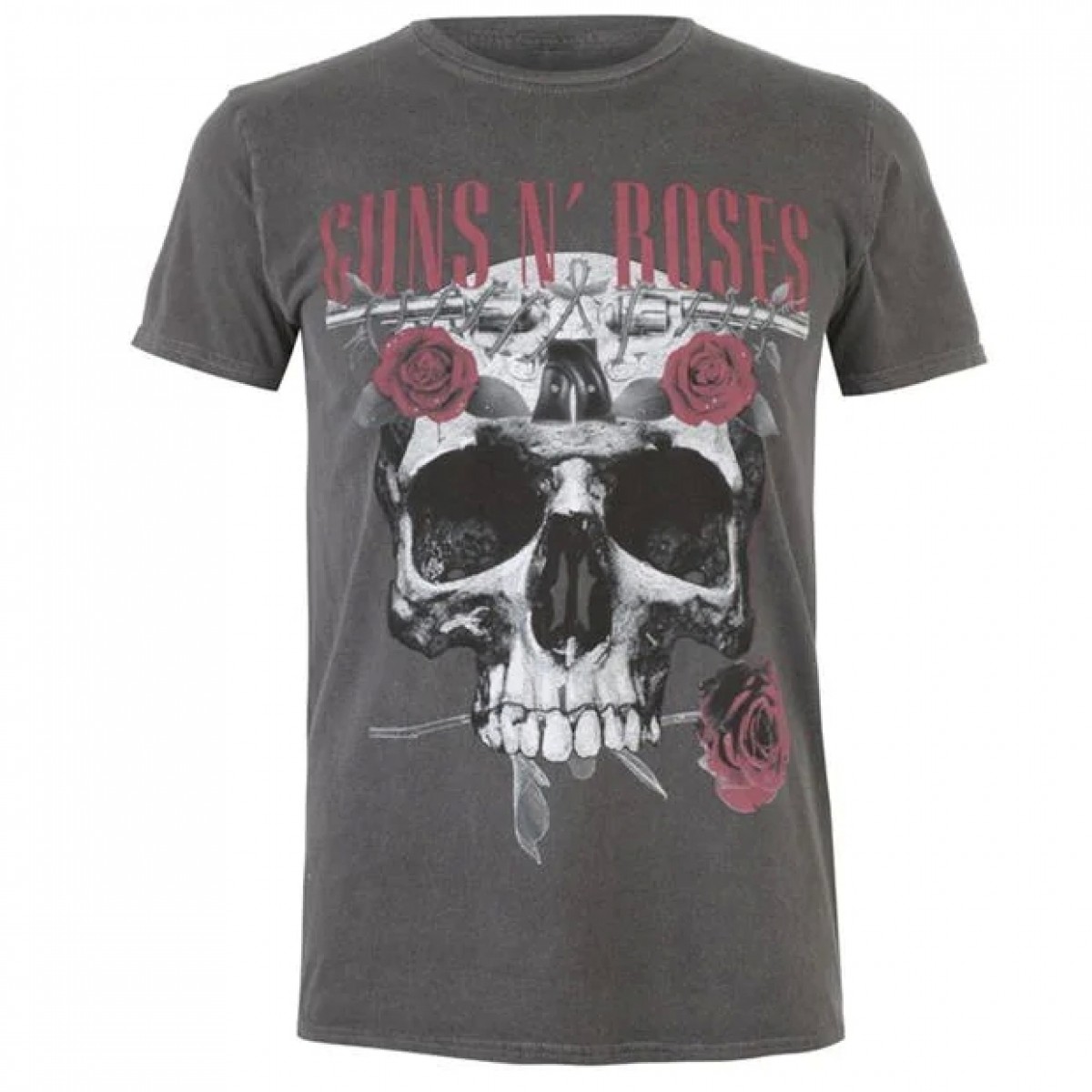 

Футболка Official Vintage Band T-Shirt Guns N Roses Skull Rose, M (46)