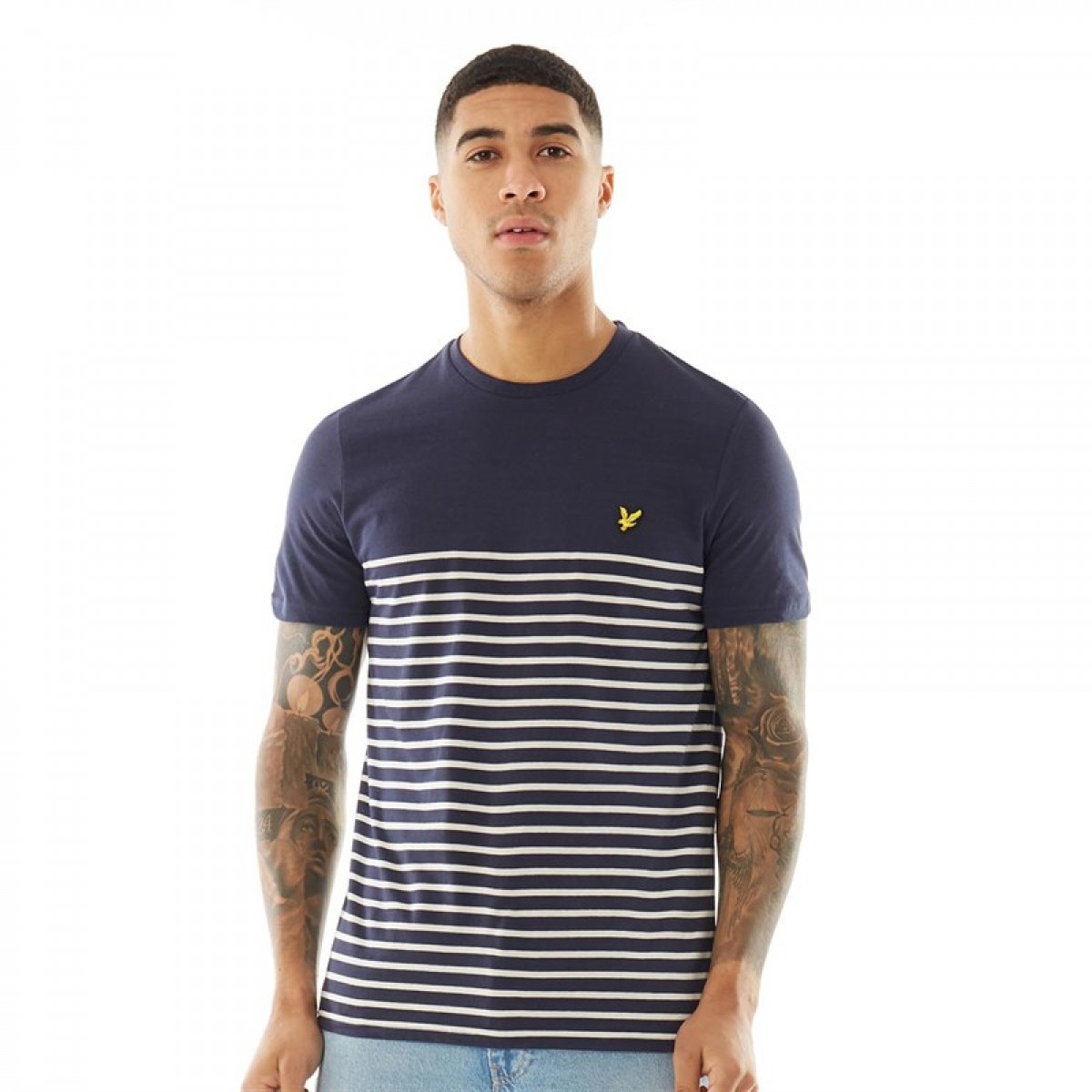 

Футболка Lyle And Scott Vintage Breton Stripe Navy Navy, XS (42)