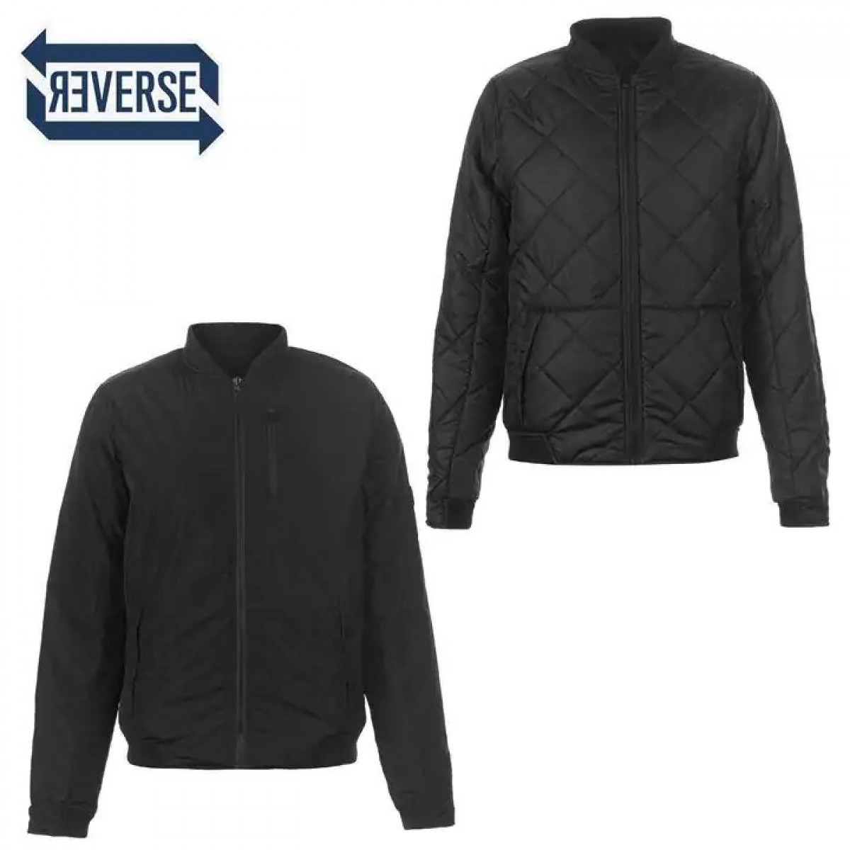 

Куртка Everlast Reversible Black/Black,  (44, Куртка Everlast Reversible Black/Black, S (44)
