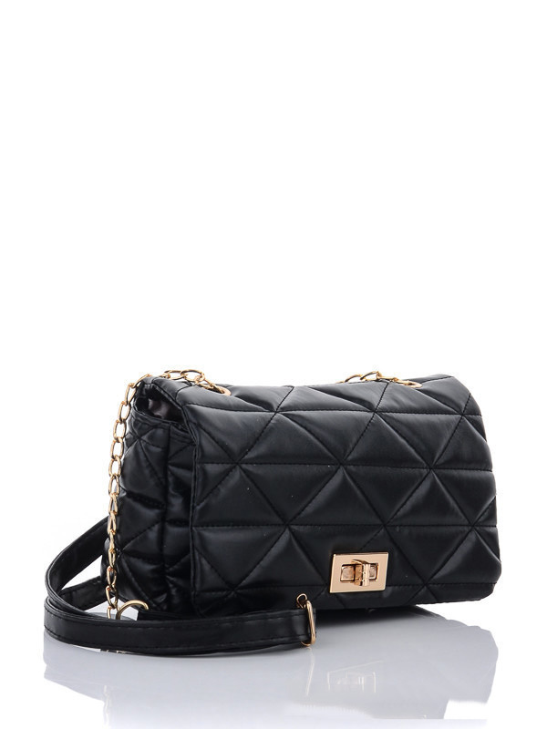 

Женские сумки деми Prime 070-8 black Черный р.14x25x8