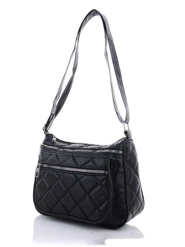 

Женские сумки деми Prime 067-4 black Черный р.20x25x8