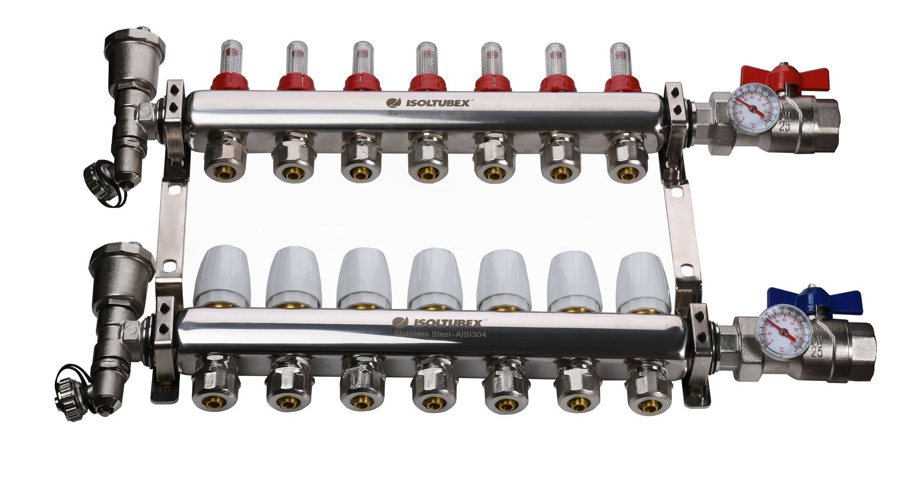 

Коллекторная система ISOLTUBEX INOX AISI-304 CO7 (1" х 7)