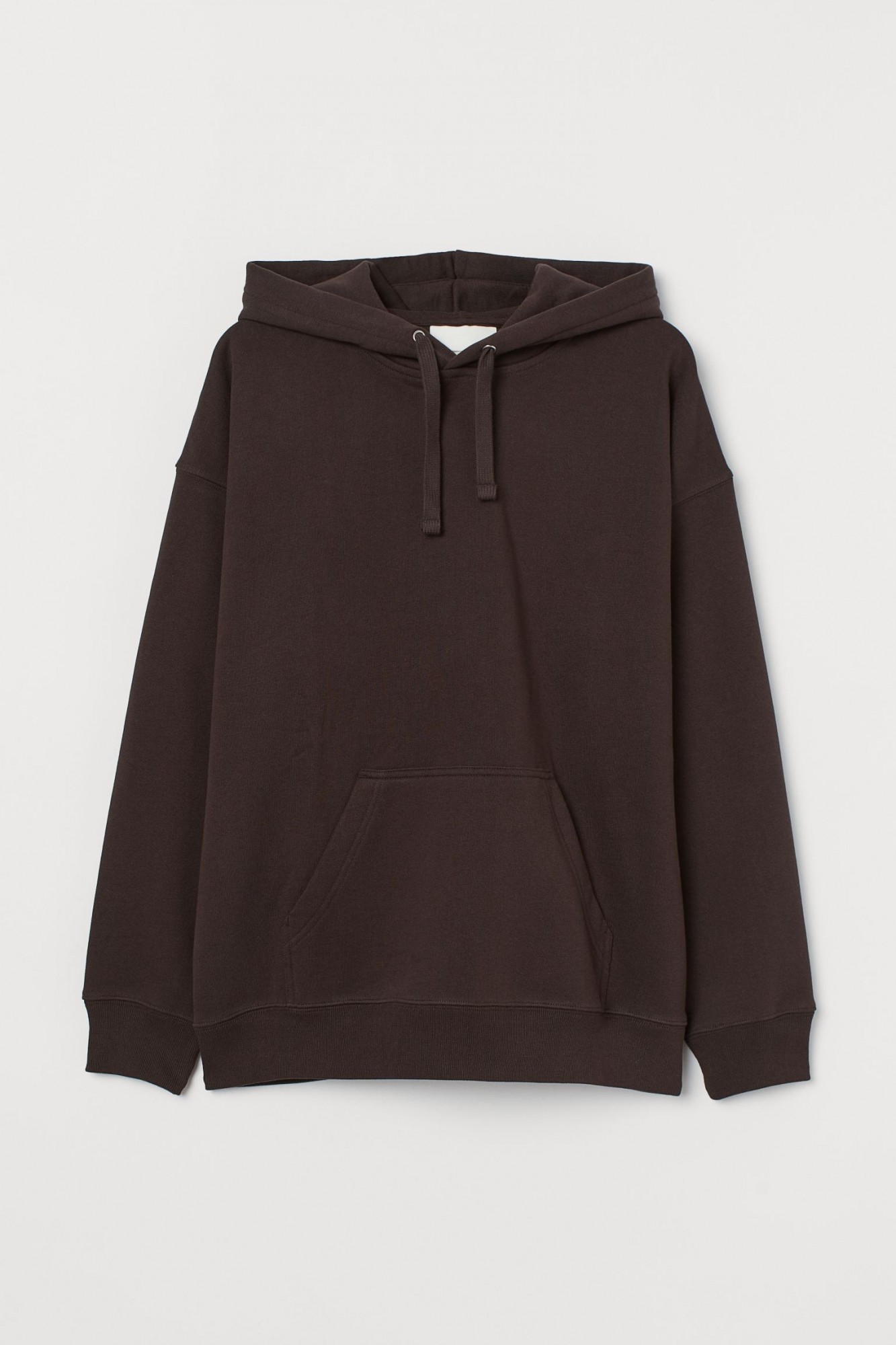 

Худи из плотного хлопка H&M Relaxed Fit размер XS коричневый 0917297005