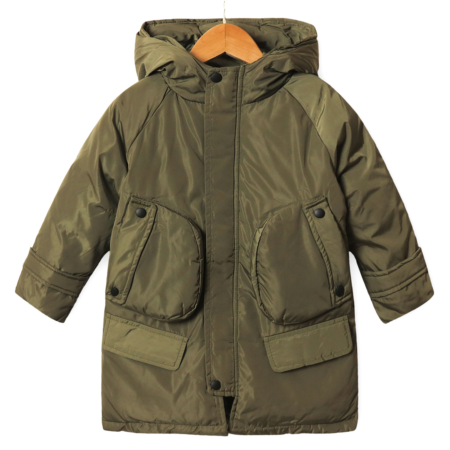 

Куртка детская демисезонная Contrast, хаки Berni Kids (140) Хаки (53256)