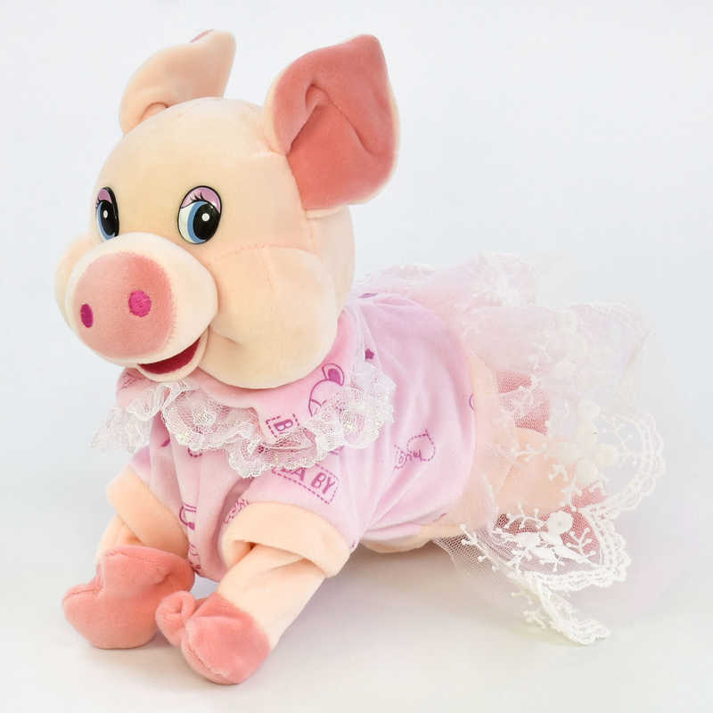 

Музыкальная игрушка Свинка в п/э 30*13*23см