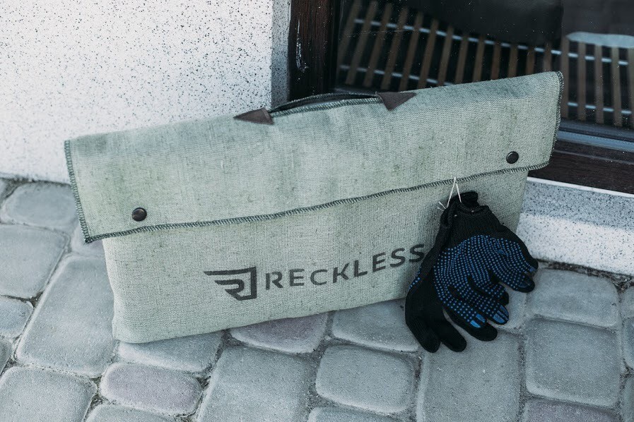  брезентовый Reckless для мангала разборного чемодан на 8 шампуров .