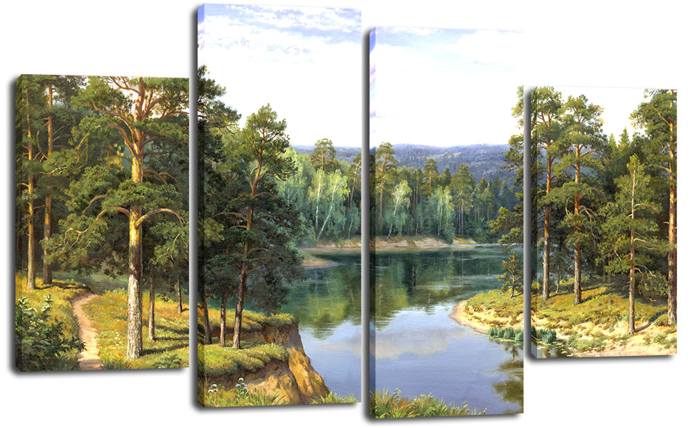 

Модульная картина UZKartina из 4 частей 120х80 см (MKPL 141)