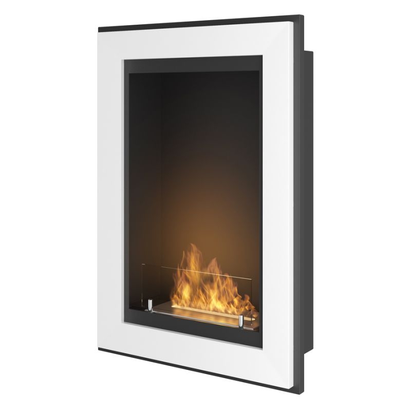 

Биокамин SIMPLE FIRE FRAME 550 белый со стеклом