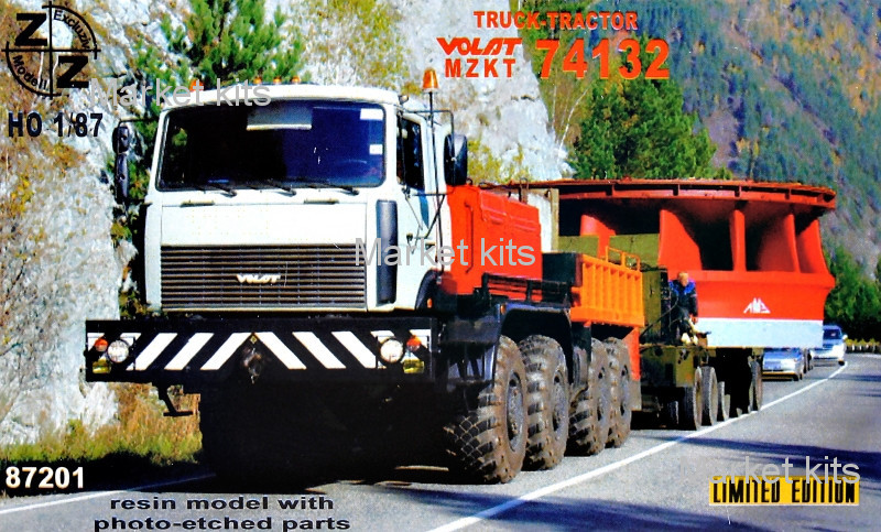 

Балластный тягач МЗКТ - 74132 1:87 ZZ MODELL (ZZ87201)