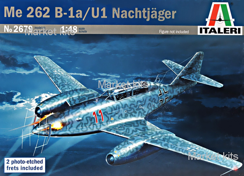 

Истребитель Me-262 B-1A/U1 "Nachtjager" 1:48 ITALERI (IT2679)