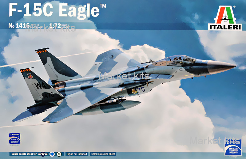 

Истребитель F-15C Eagle 1:72 ITALERI (IT1415)