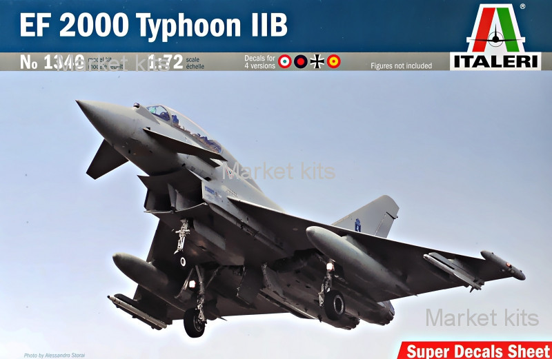 

Истребитель EF-2000 Typhoon IIB 1:72 ITALERI (IT1340)