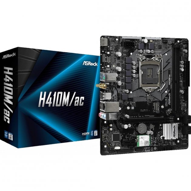 

Материнська плата ASRock H410M/AC