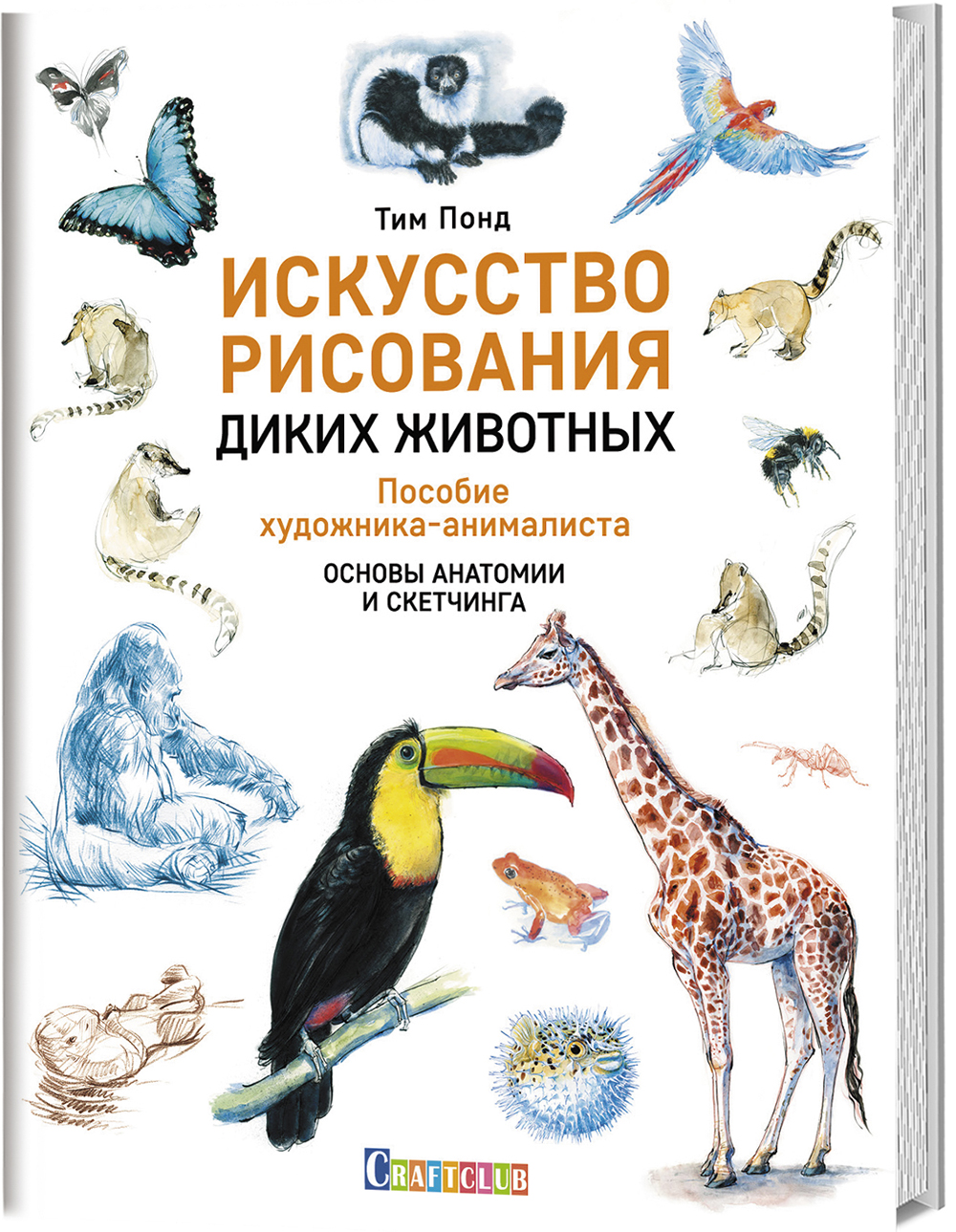 

Искусство рисования диких животных. Пособие художника-анималиста. Основы анатомии и скетчинга - Тим Понд (978-5-00141-172-7)