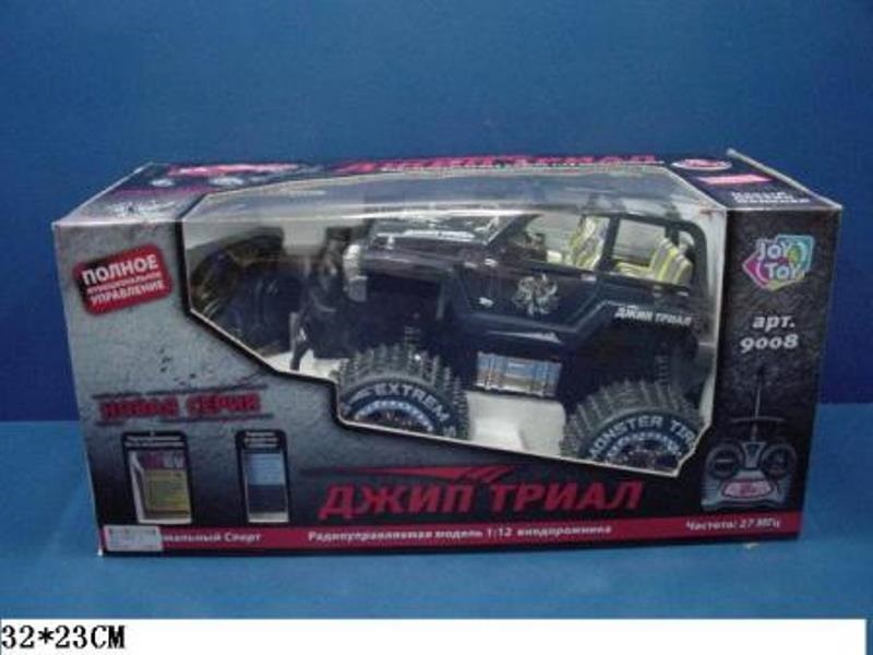 

Р/У Джип 1:12, аккум., дифференциал, свет, в кор. 32х23