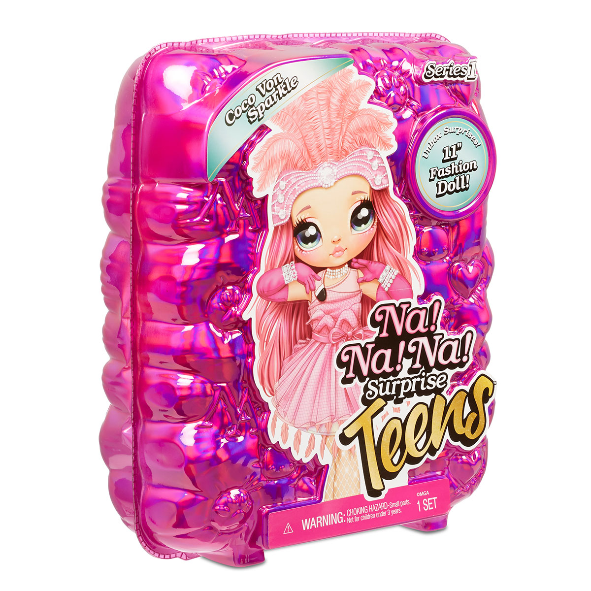 

Ігровий набір з лялькою NA! NA! NA! SURPRISE серії "Teens" - КОКО ФОН СПАРКЛ (з аксес.)