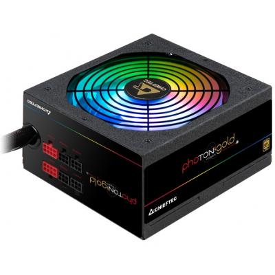 

Блок питания Chieftec GDP-650C-RGB, ATX 2.3, APFC, 14cm fan, КПД >90%